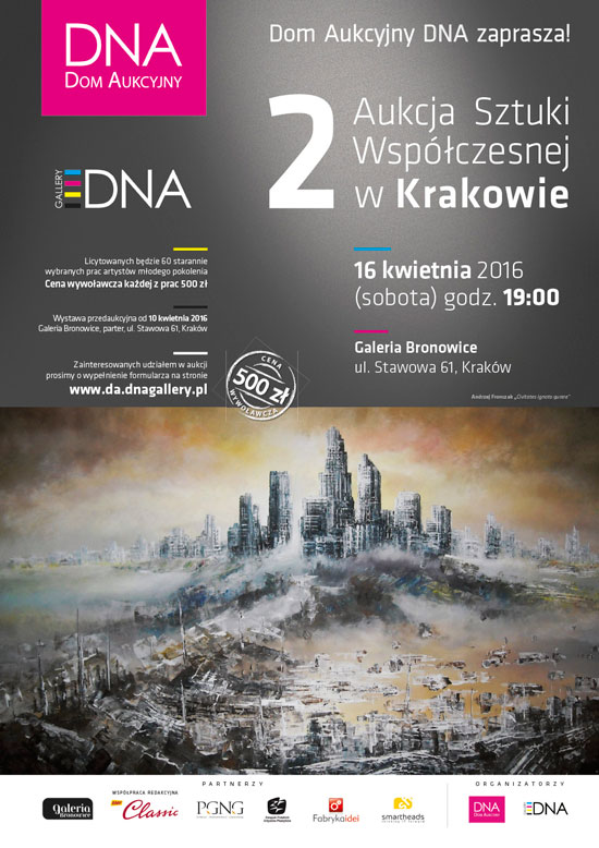 2nd Auction of Contemporary Art in Kraków