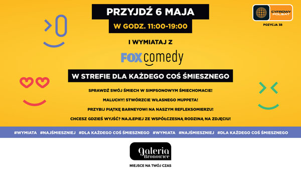 FOX Comedy attractions and Cyfrowy Polsat zone