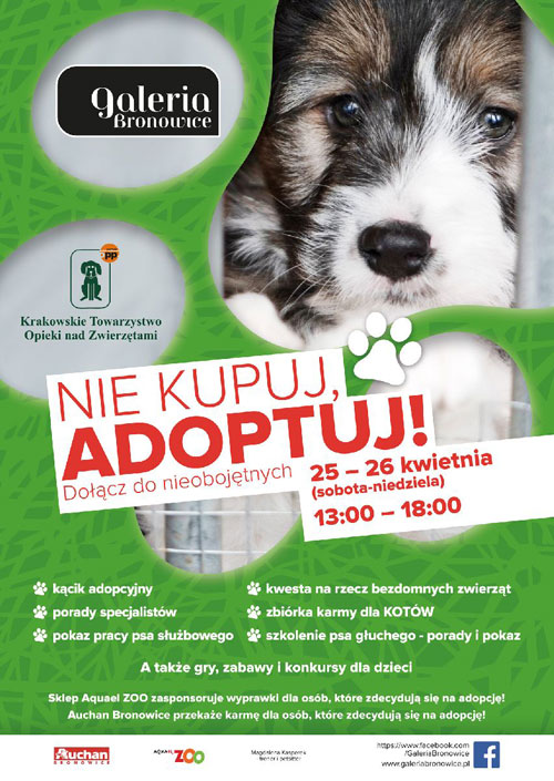 Do not buy... Adopt!