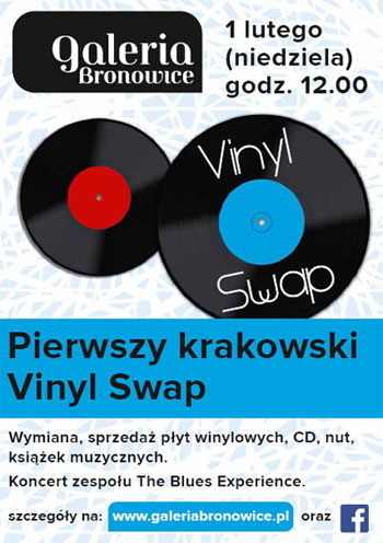 First in Kraków VINYL SWAP!